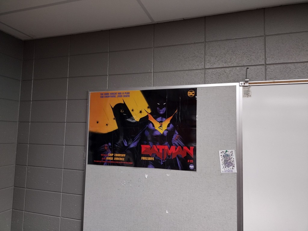 poster in game room