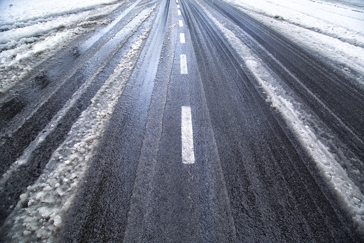 icy road