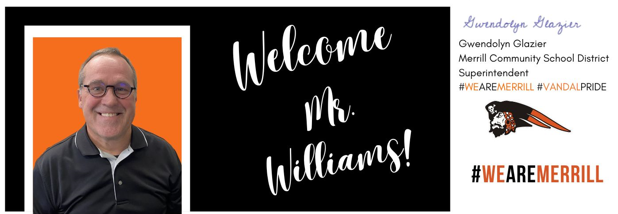 Welcome Mr. Williams