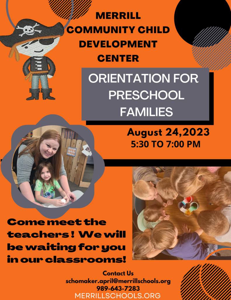 Preschool Orientation Flyer